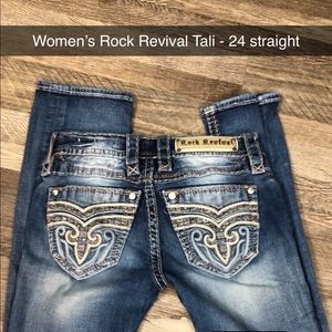 Size 24W 29L Rock Revival Tali